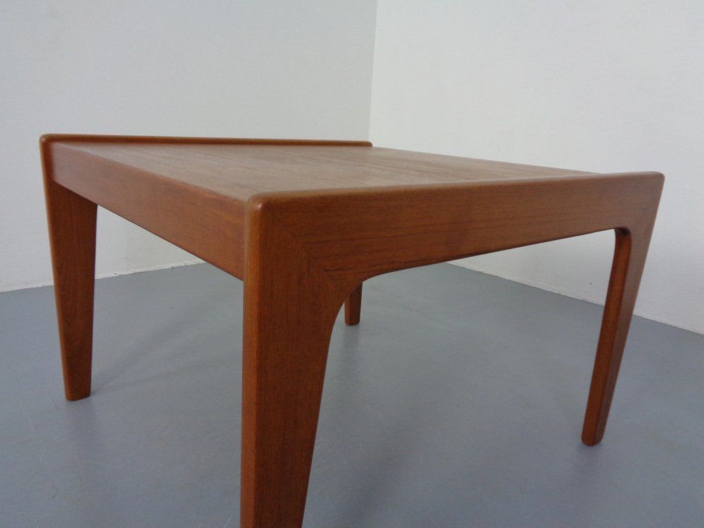 596.0 Teak Coffee Table From Arne Wahl Iversen, Denmark, 1960s photo