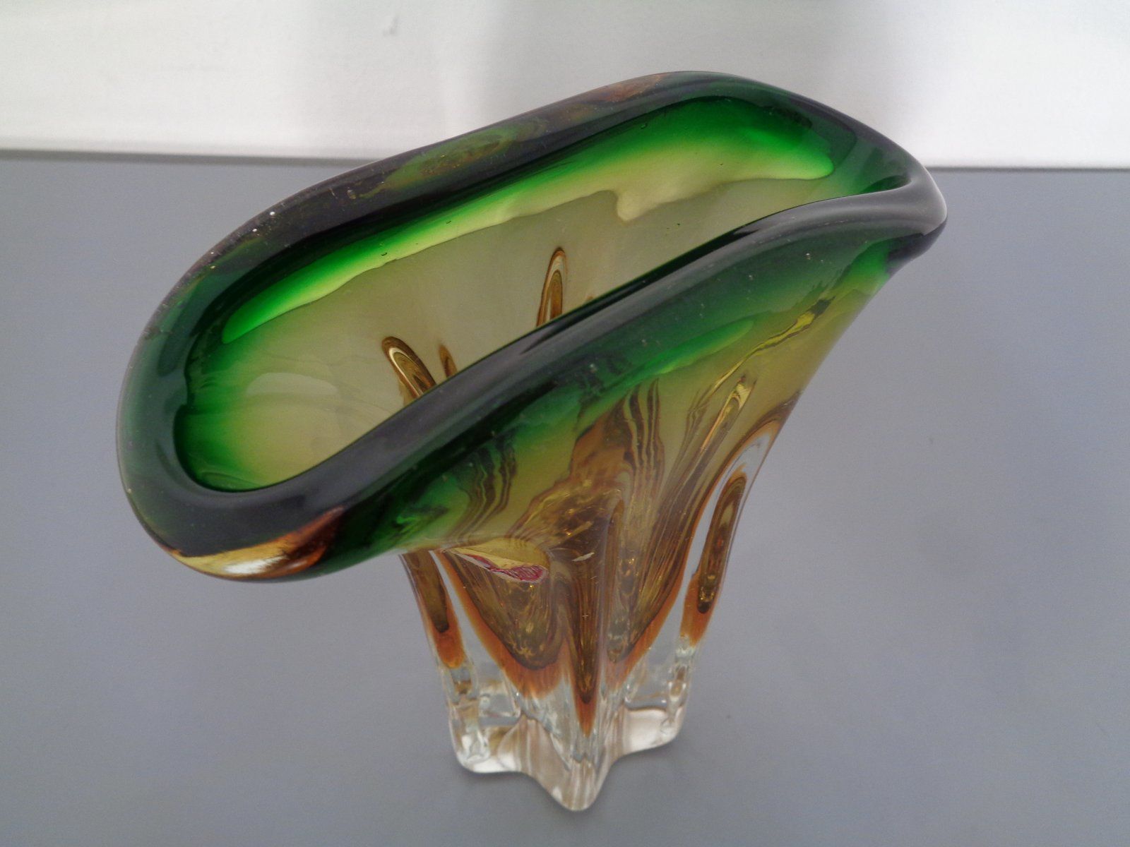 photo for sale Vintage Italian Murano Glass Vase, 1960s
