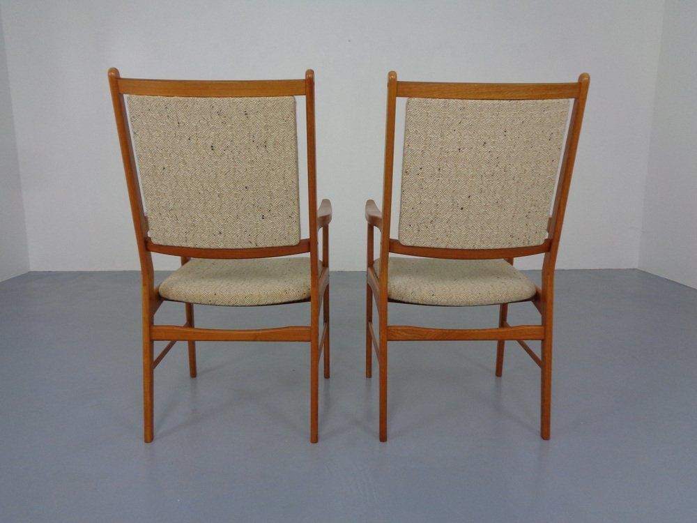 Vintage Danish Teak Dining Armchairs, 1960s, Set Of 2 photo Furniture