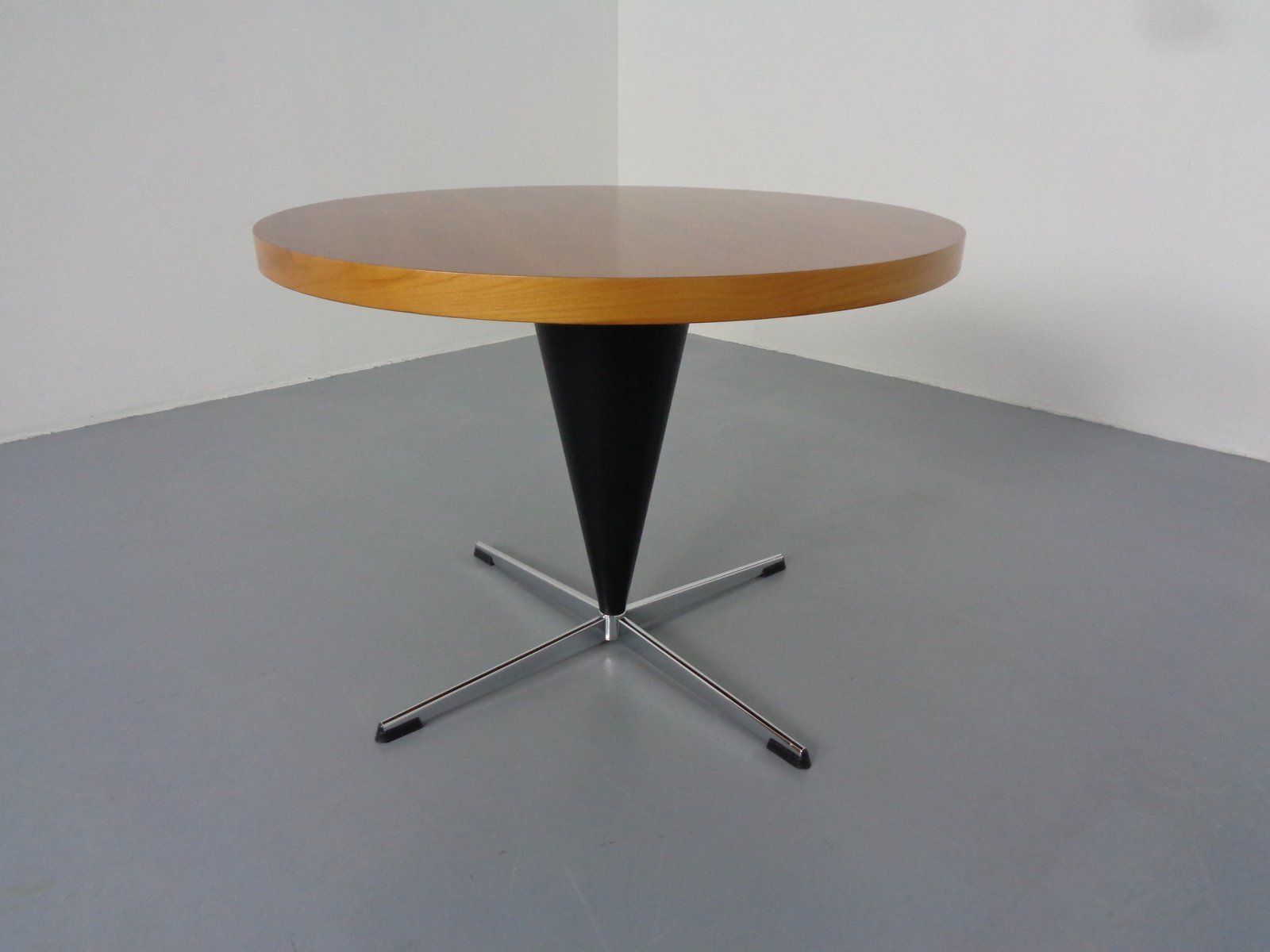 Early Cone Table By Verner Panton For Plus Linje, 1950s photo furniture