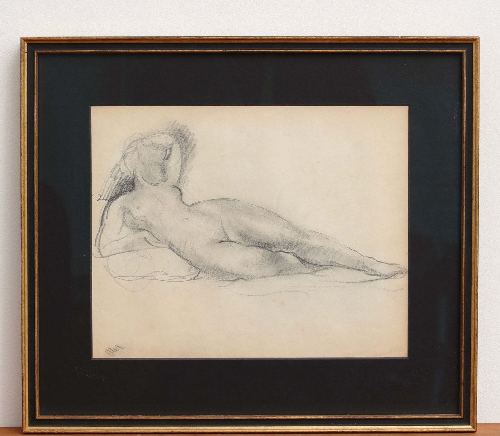 Portrait Of Reclining Nude' By Guillaume Dulac (Circa 1920s)