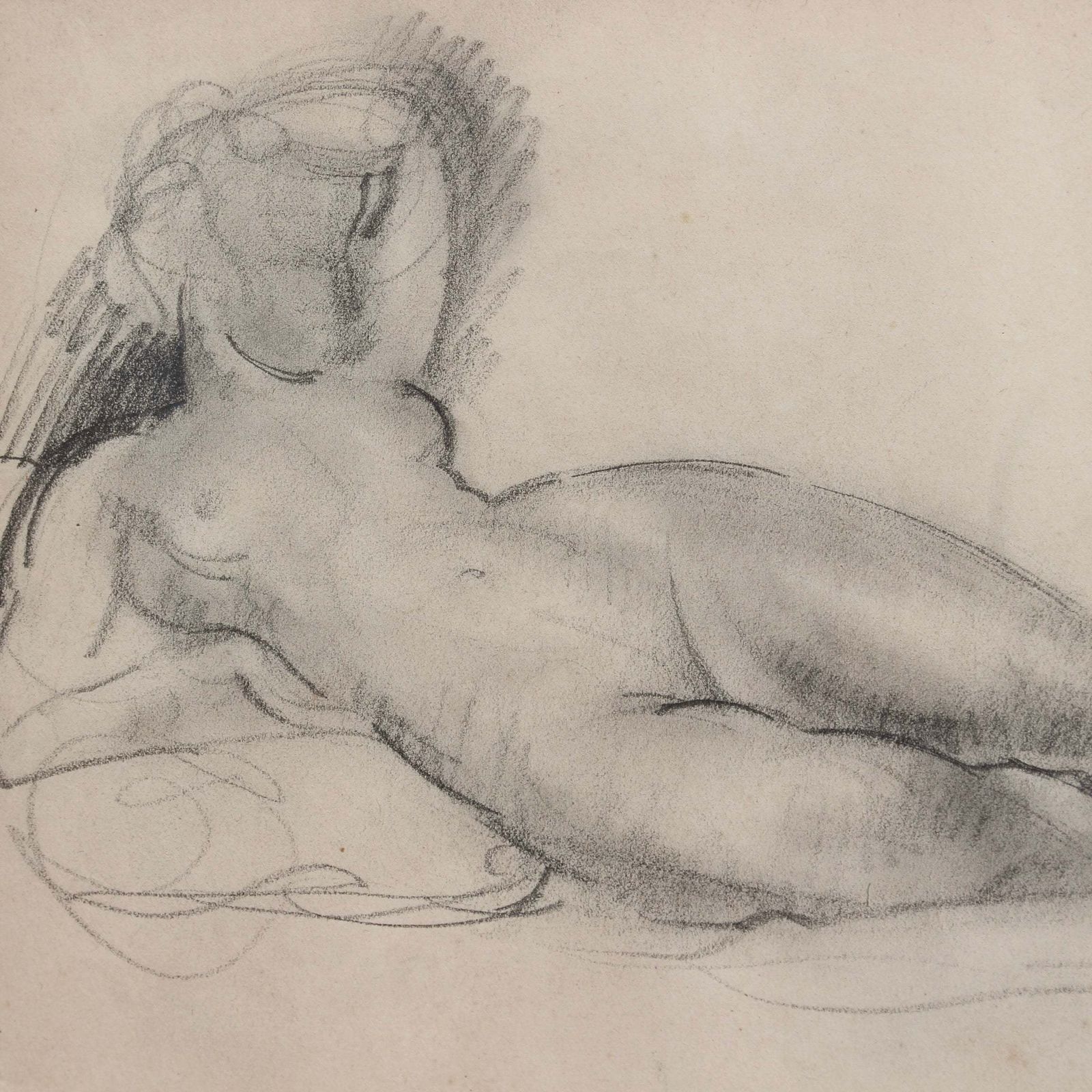 Portrait Of Reclining Nude' By Guillaume Dulac (Circa 1920s) photo buy