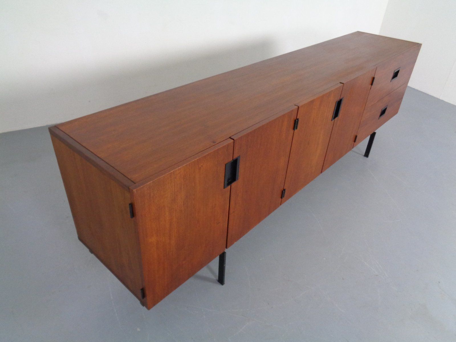 Furniture Japanese Series Teak Sideboard From Cees Braakman For Pastoe, 1950s photo