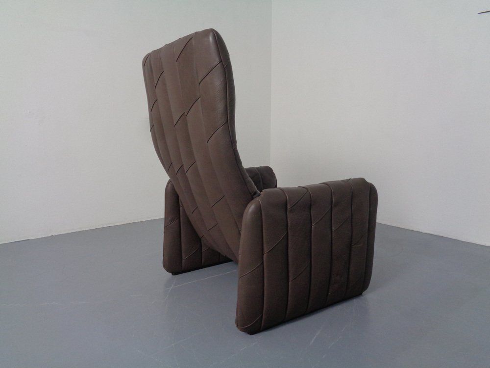 photo for sale Ds 50 Patchwork Buffalo Leather Easy Chair From De Sede, 1970s