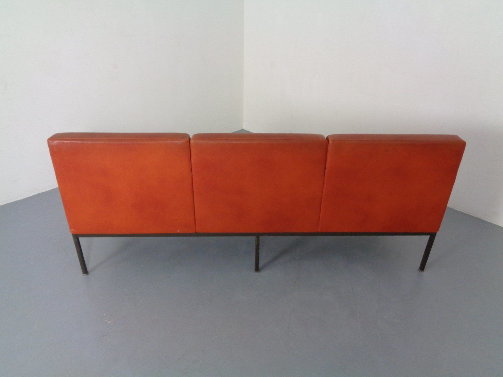 Minimalist 3 Seater Bench, 1960s photo 788.0