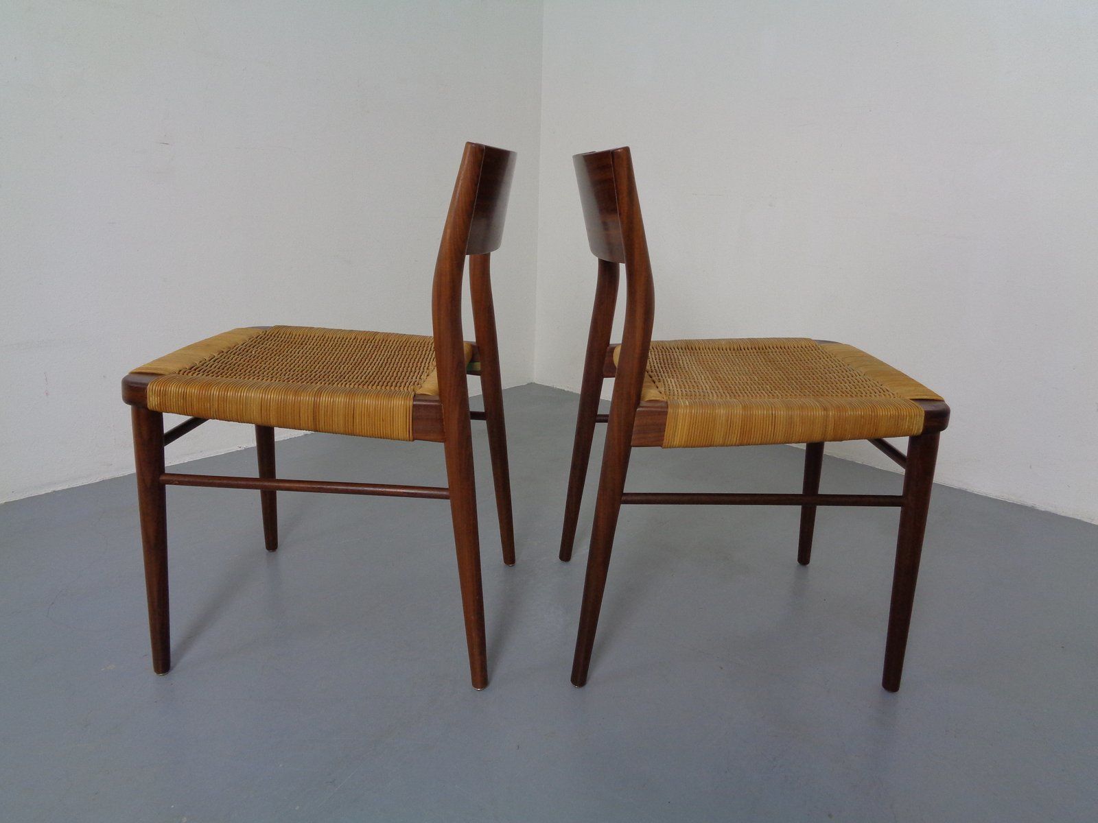 1095.0 Teak Side Chairs By Georg Leowald For Wilkhahn, 1960s, Set Of 4 photo