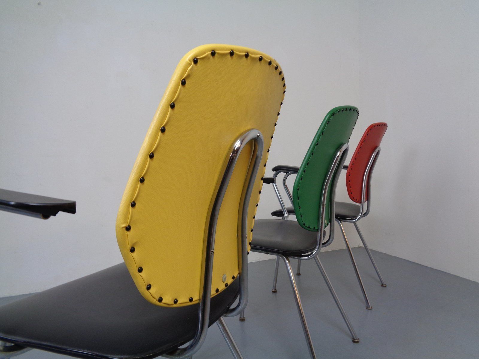 photo furniture Mid Century Armchairs From Drabert, 1960s, Set Of 3