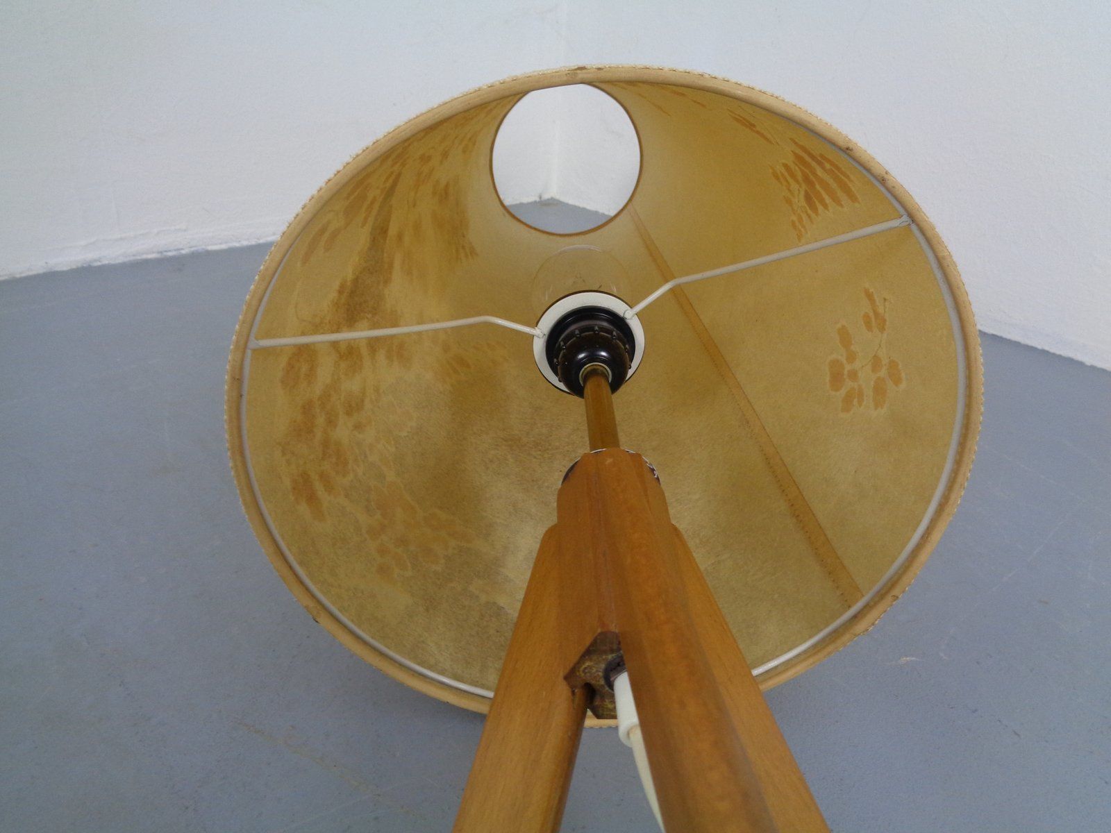 Lighting Vintage Tripod Floor Lamp, 1960s photo