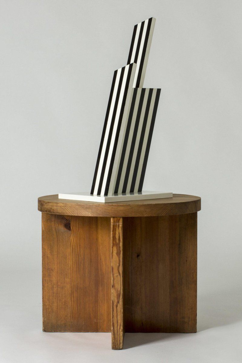 Sculpture By Lars Erik Falk, 1980 photo Art