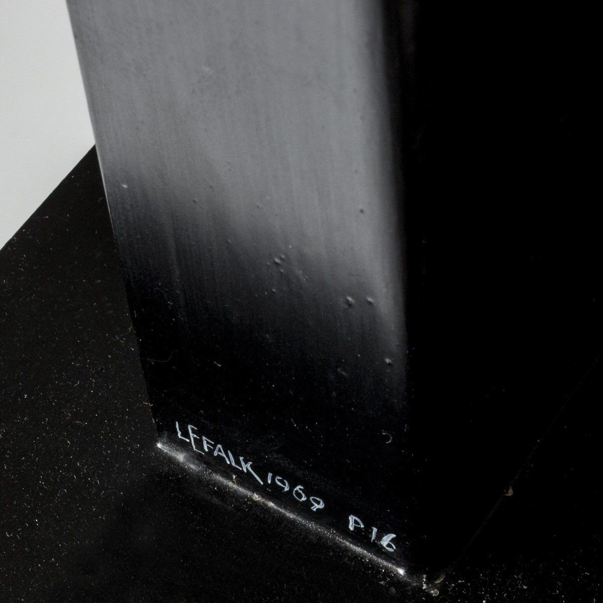 Lars Erik Falk, Sculpture P16, 1969, Lacquered Metal photo vintage