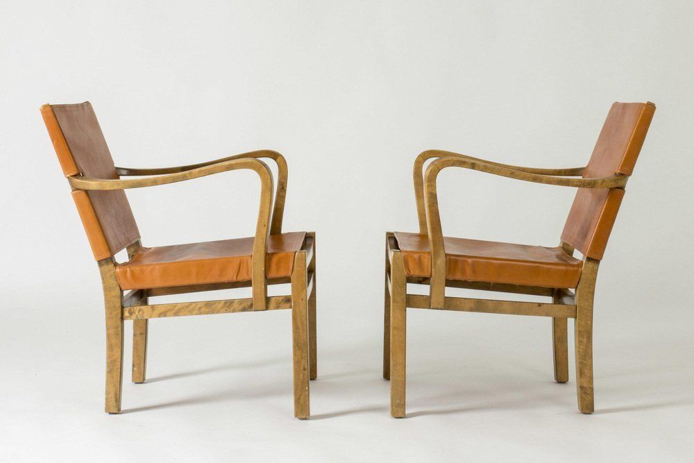 Armchairs By Elias Svedberg, 1930s, Set Of 2 photo for sale