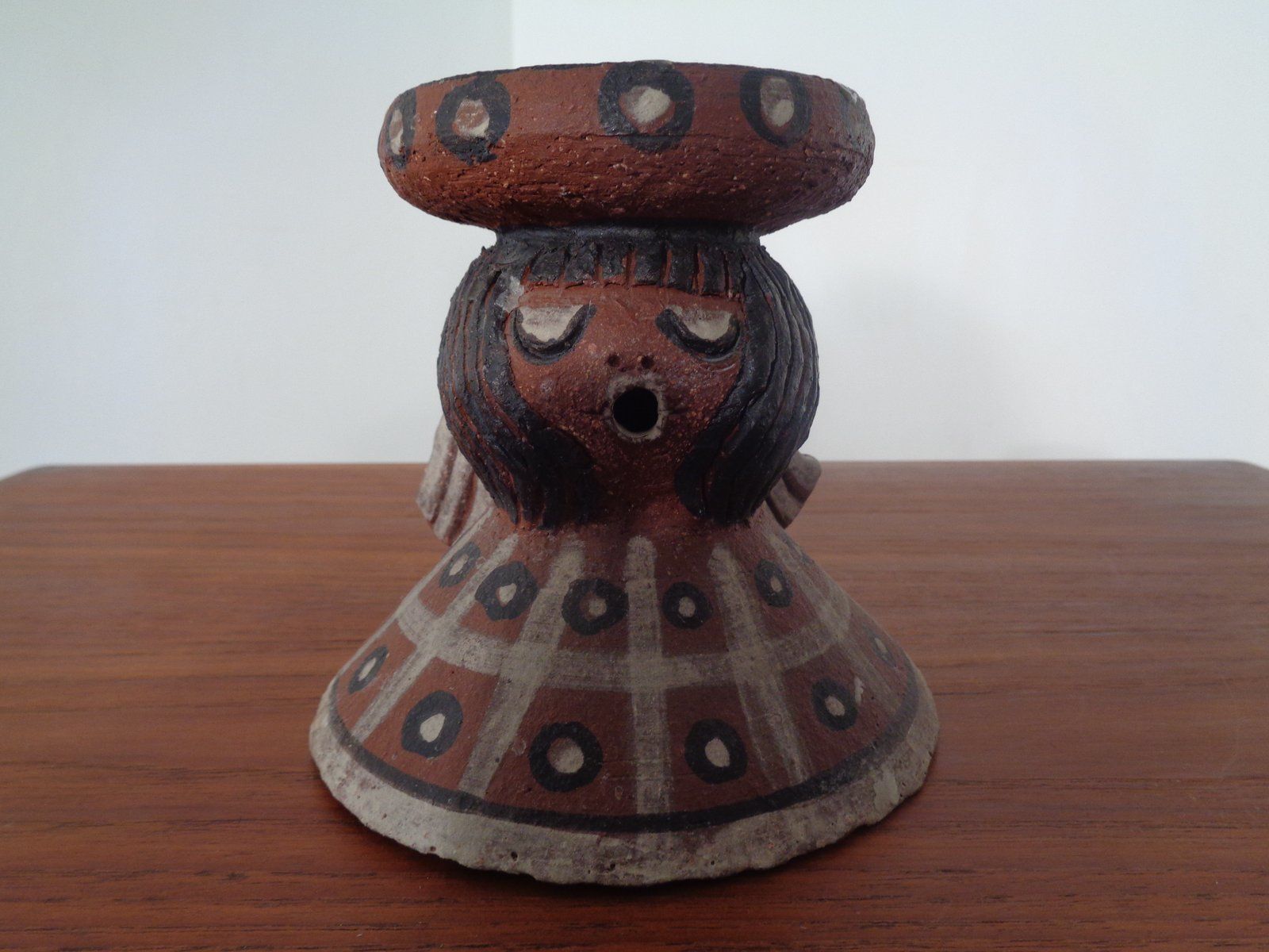 photo vinterior Mid Century Ceramic Angel Candleholder By Gerhard Liebenthron 1970s