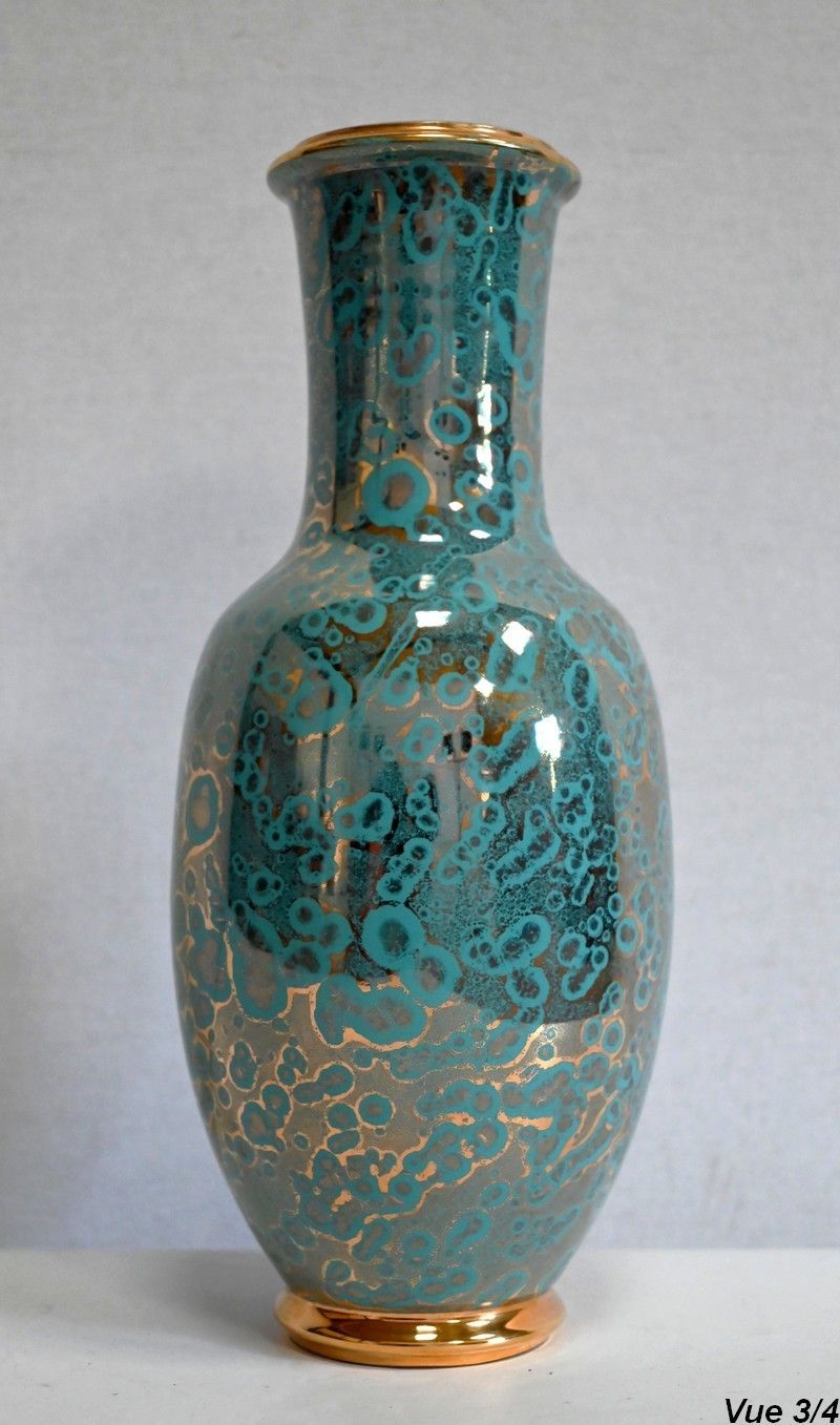 Home Decor Vase From The Ceramic Workshops “Mf Sèvres” – 1940 photo