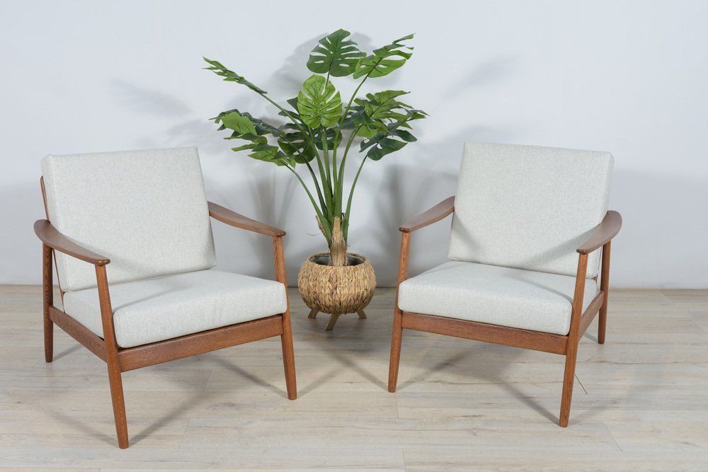 USA 247 Lounge Chairs By Folke Ohlsson For Dux, 1960s, Set Of 2 photo vinterior