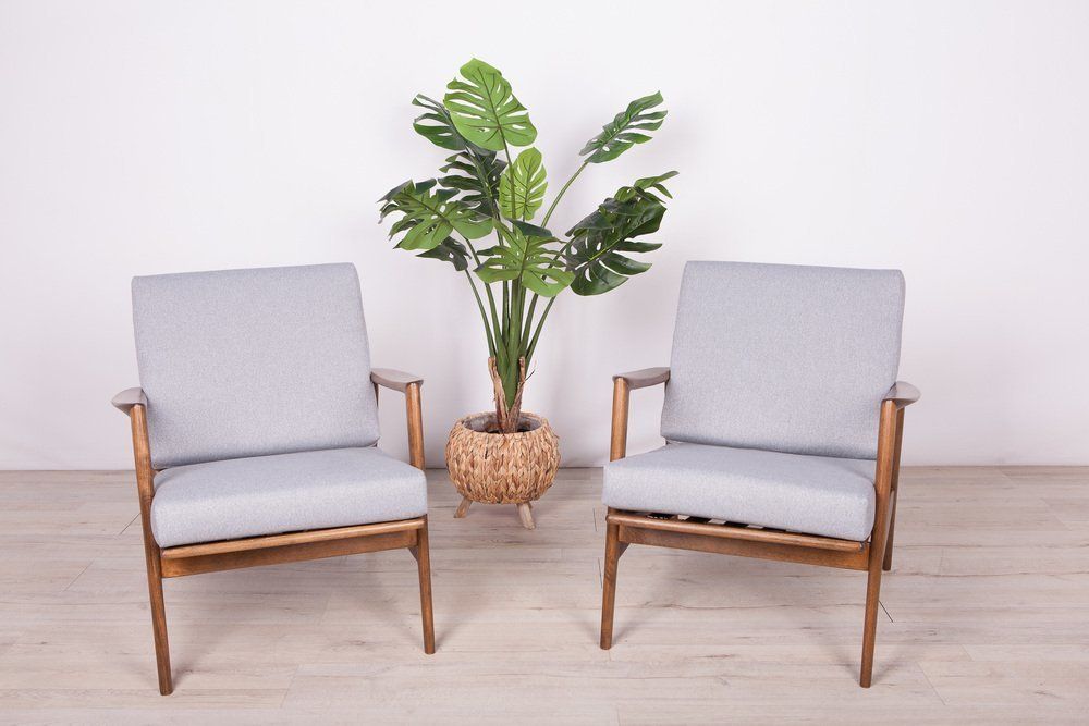 Model 300 139 Armchairs From Swarzędz Factory, 1960s, Set Of 2 photo furniture