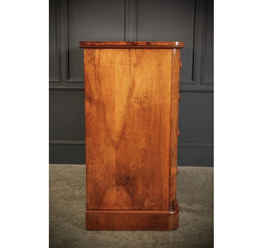 photo for sale Victorian Burr Oak Chest Of Drawers