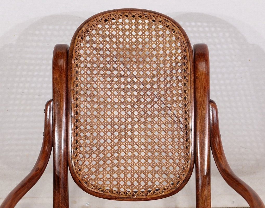 Beech Children's Rocking Chair, Maison Thonet – 1910 photo vinterior