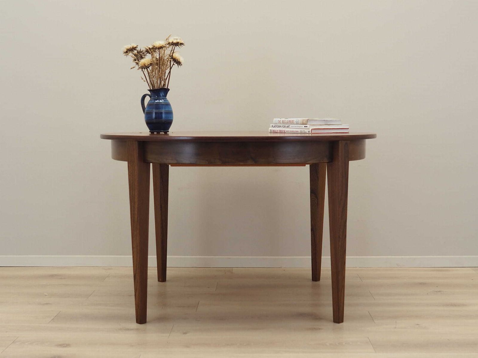 Round Vintage Table, Danish Design, 1970s, Production: Denmark photo furniture