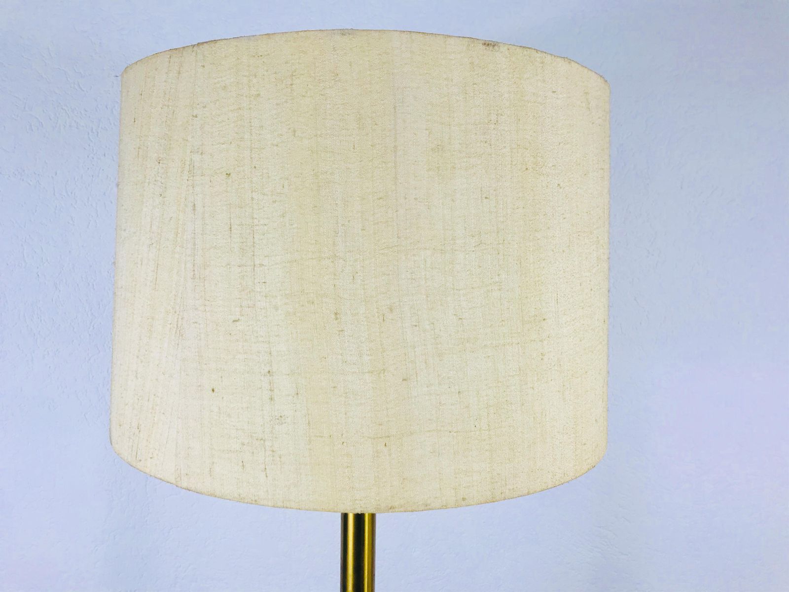 Cosack Midcentury Brass And Cloth Floor Lamp, 1960s, Germany photo 2255.0