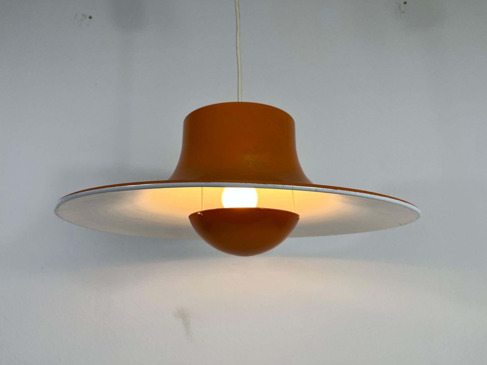 Midcentury Brass 8 Arm Sputnik Chandelier By Vereinigte Werkstätte, 1960s photo vinterior