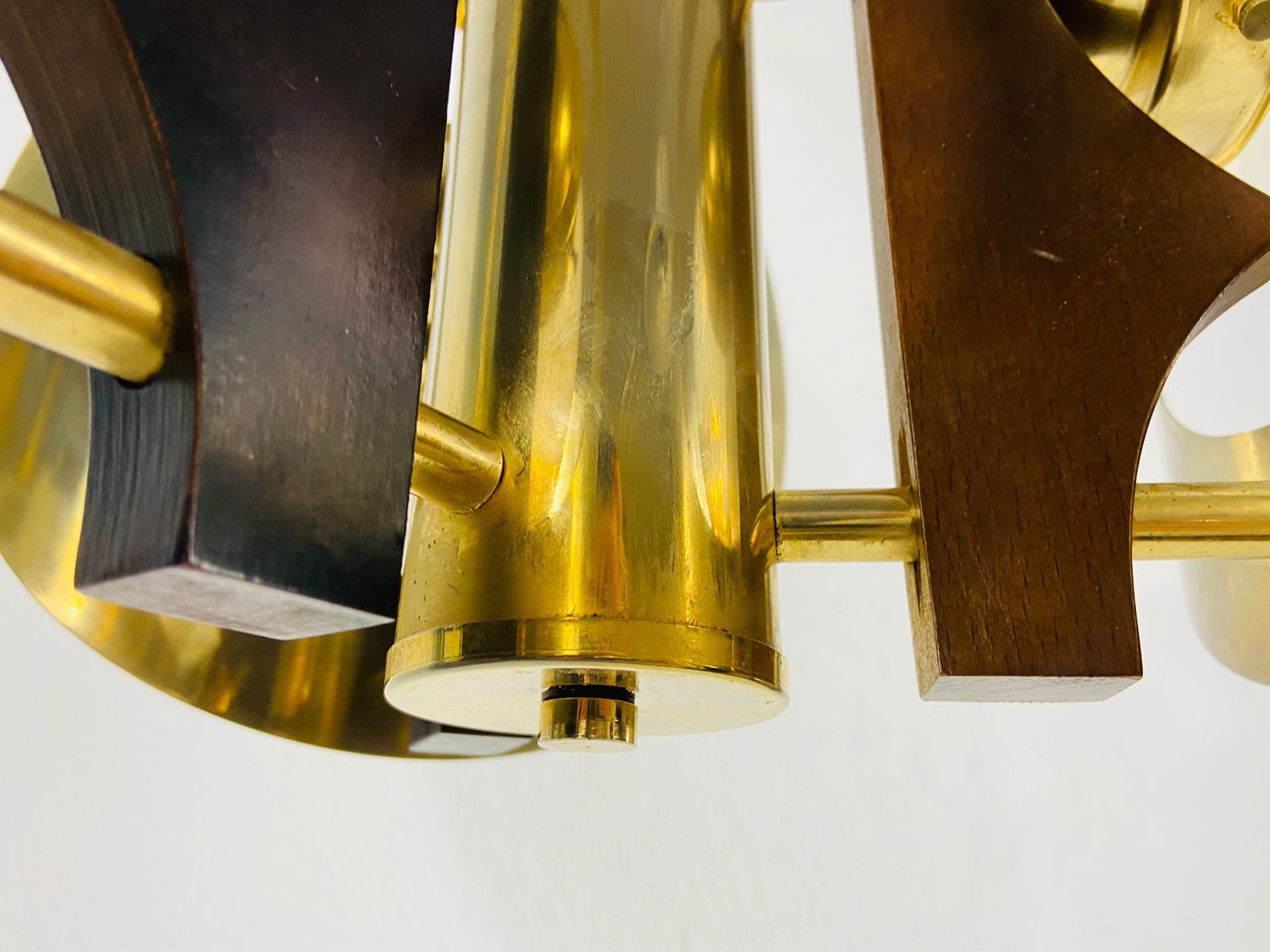 Extraordinary Aluminium And Murano Glass Ceiling Light By Mazegga, 1970s, Italy photo buy
