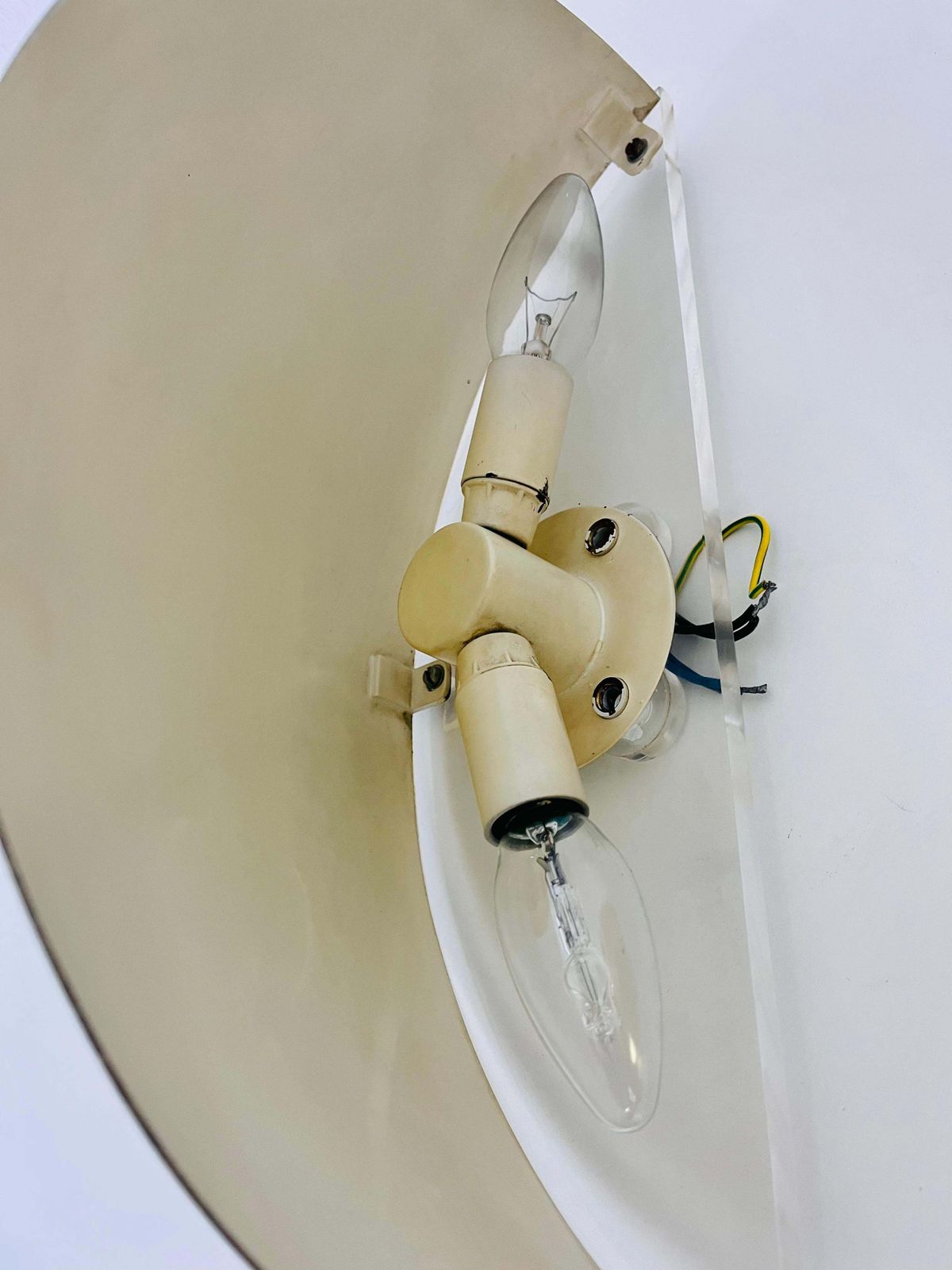 photo furniture Pair Of Florian Schulz Midcentury Brass Wall Lamps, 1970s
