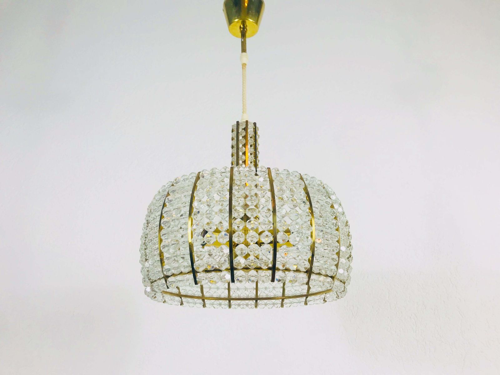 Midcentury Brass Chandelier By Emil Stejnar For Rupert Nikoll 1960s photo furniture