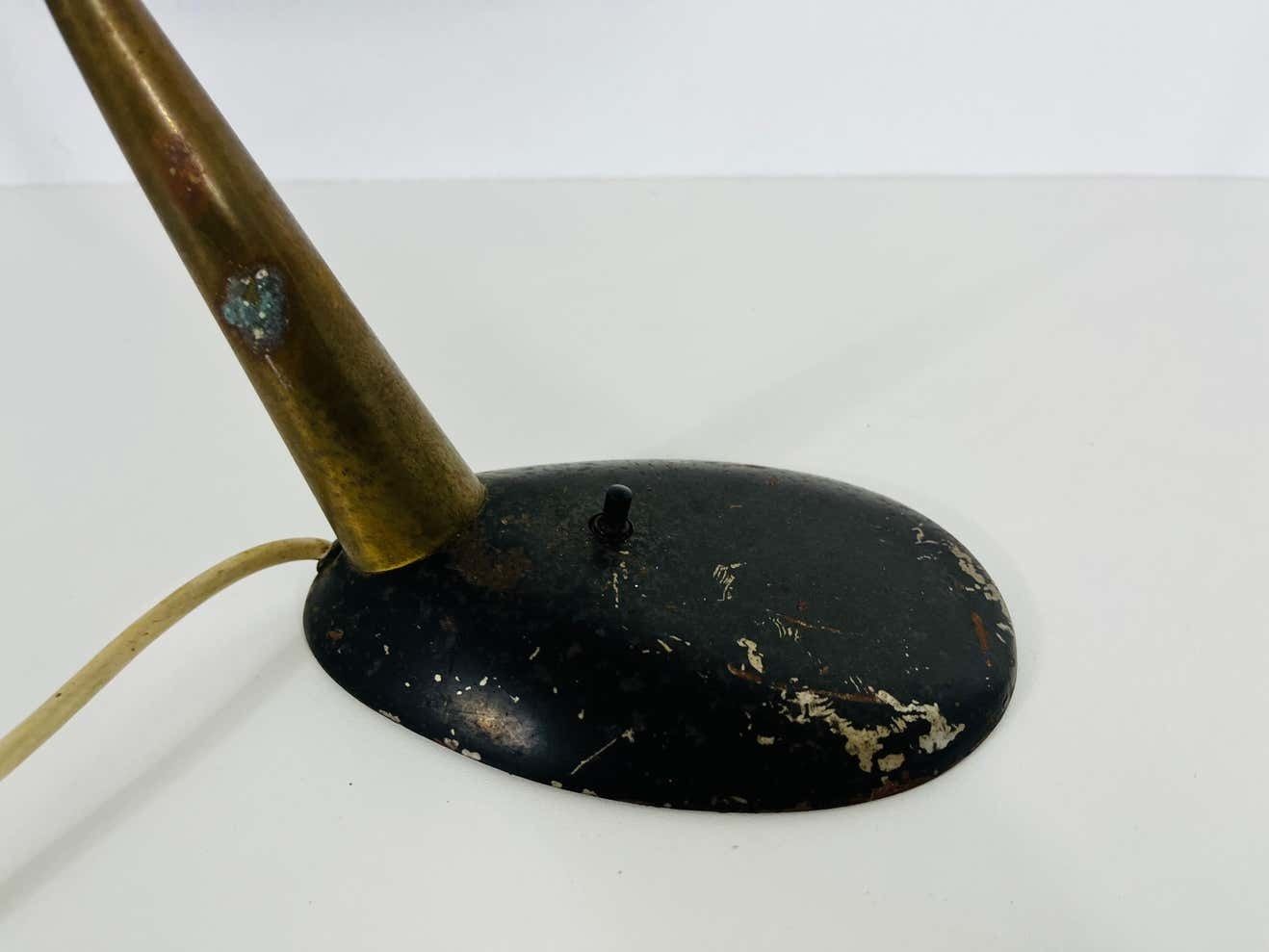Italian Table Lamp In The Style Of Stilnovo, 1960s, Italy photo buy
