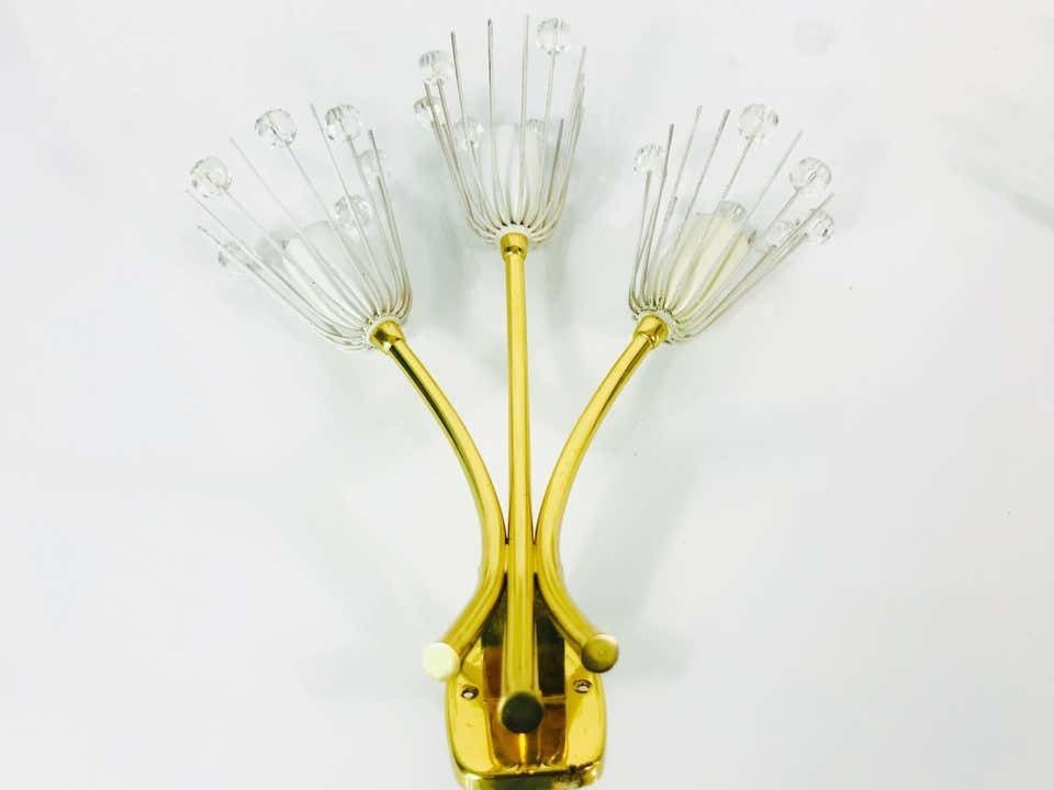 Pair Of Midcentury Brass Sconces By Emil Stejnar For Rupert Nikoll, 1960s photo 1316.0