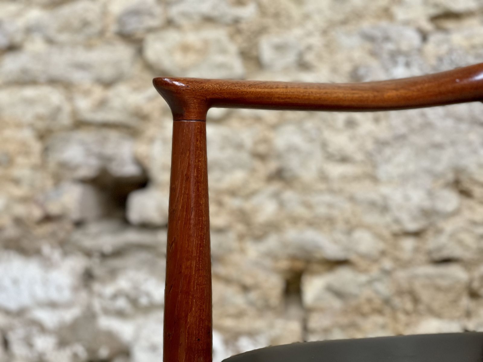 Hans J Wegner 'The Chair' Jh 503 By Johannes Hanson 1955 Desk Accent Statement Chair photo buy