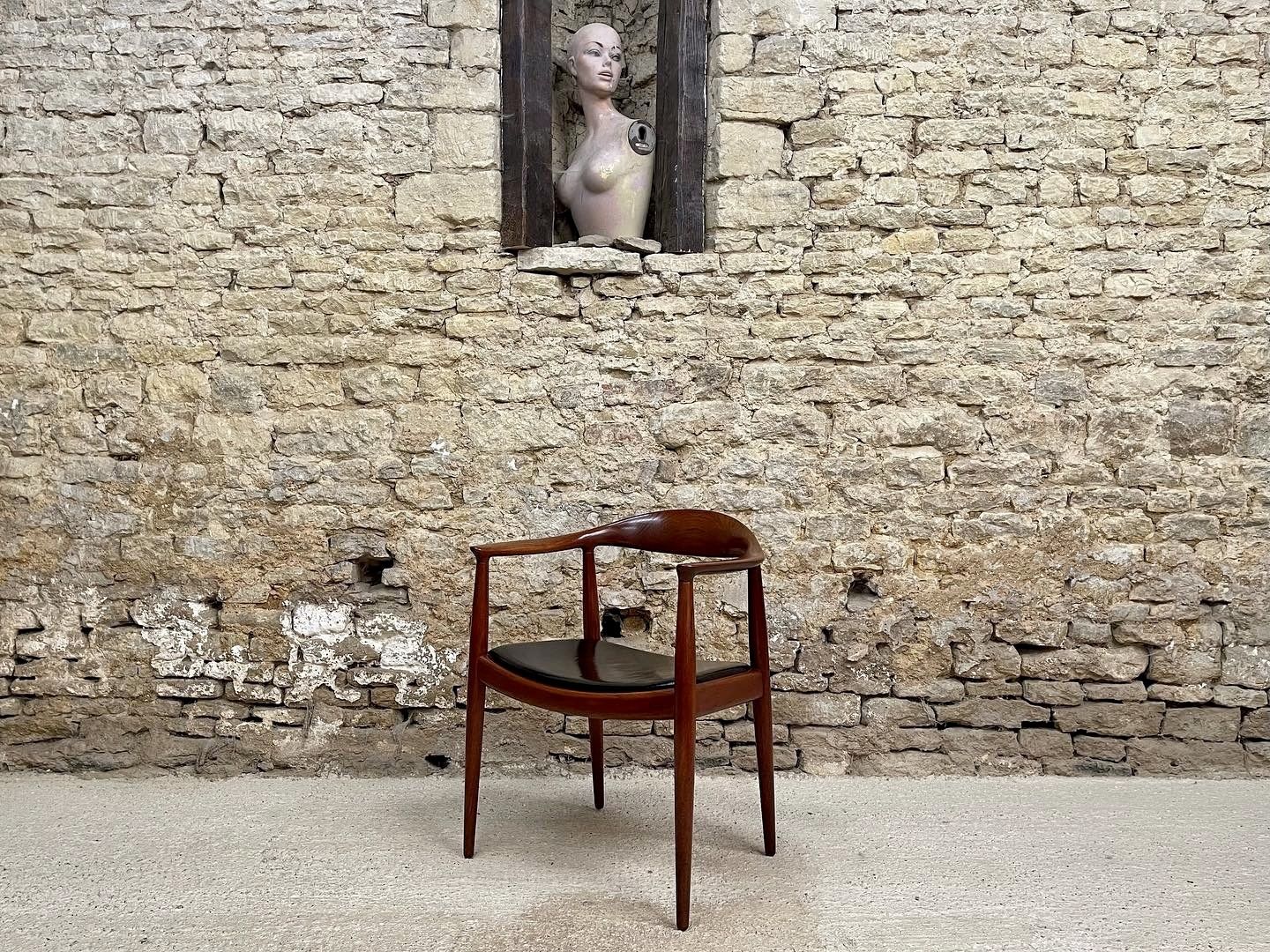 Hans J Wegner 'The Chair' Jh 503 By Johannes Hanson 1955 Desk Accent Statement Chair