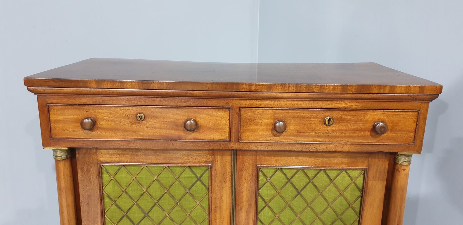Superb Regency Mahogany Side Cabinet photo for sale