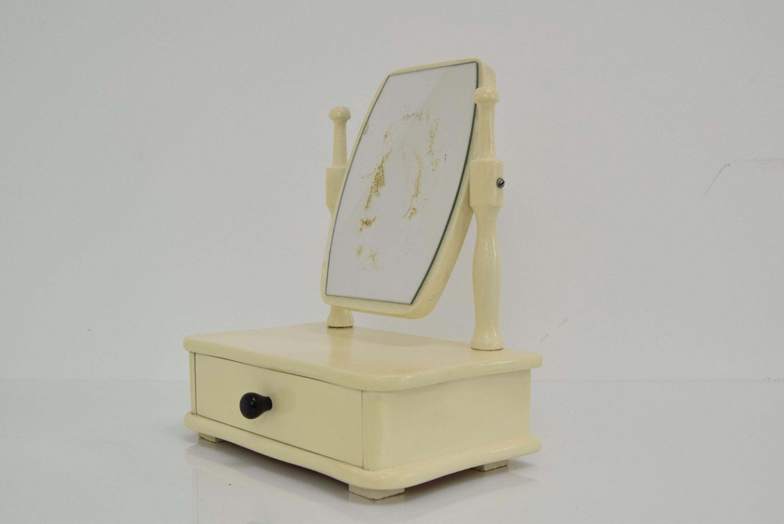 Mid Century Children's Toilet Cabinet With Mirror,1970's. photo furniture
