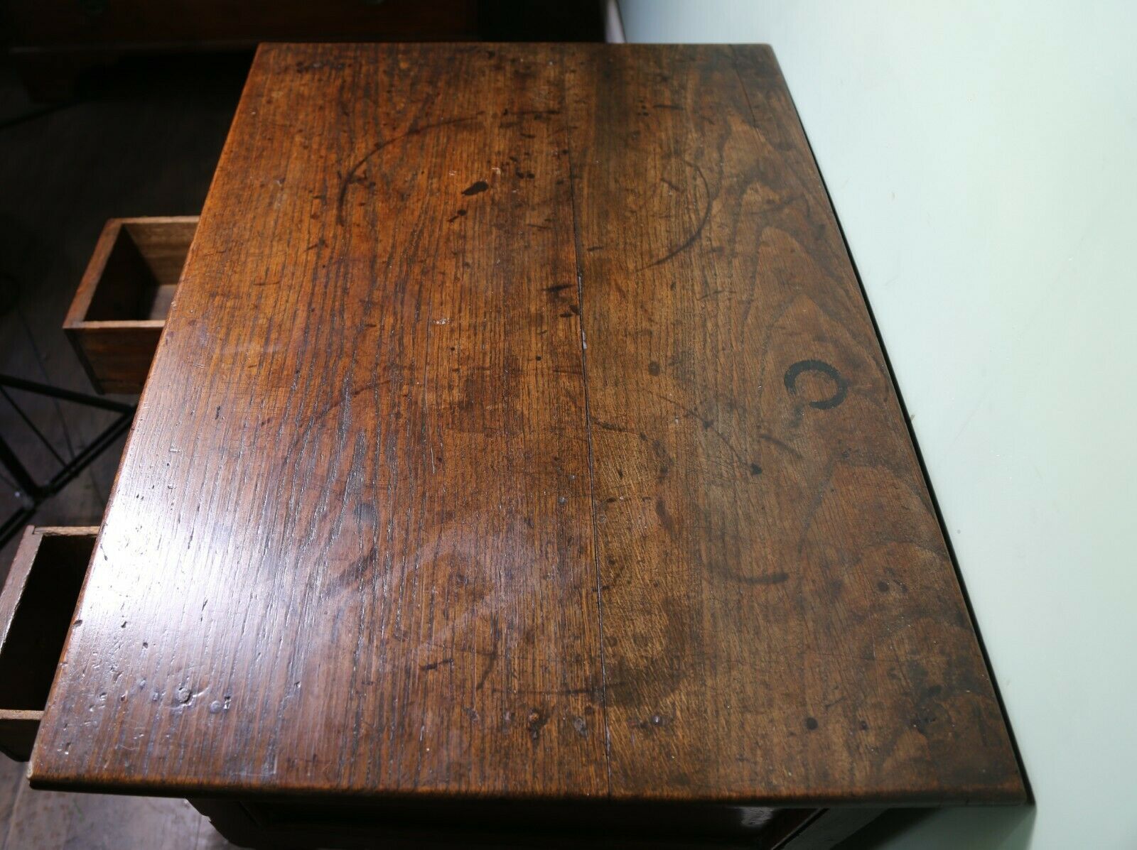 18th Century Oak Low Boy / Side Table photo 525.0