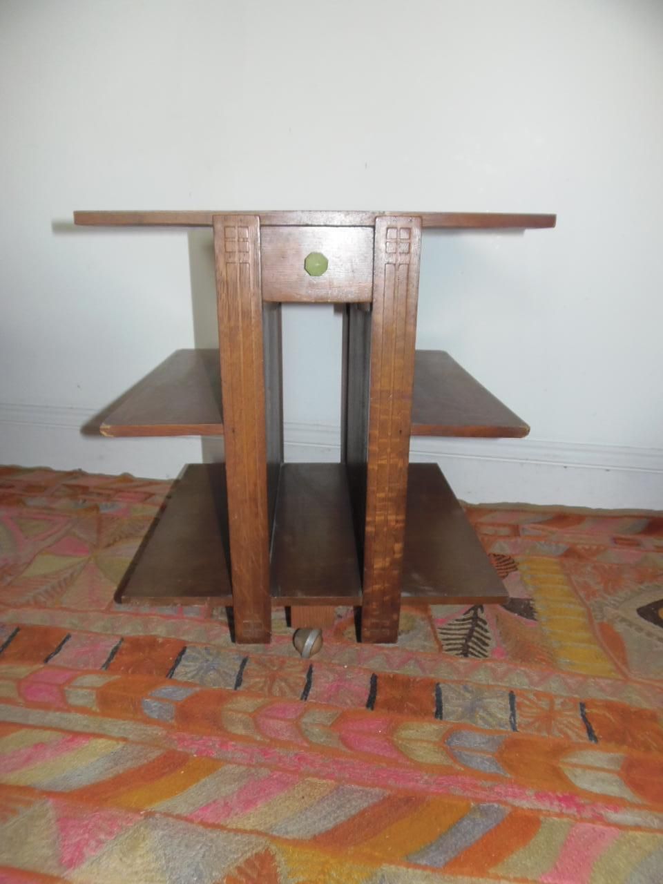 A Pair Of Heals Geometric Oak Tables, 1930s . photo furniture