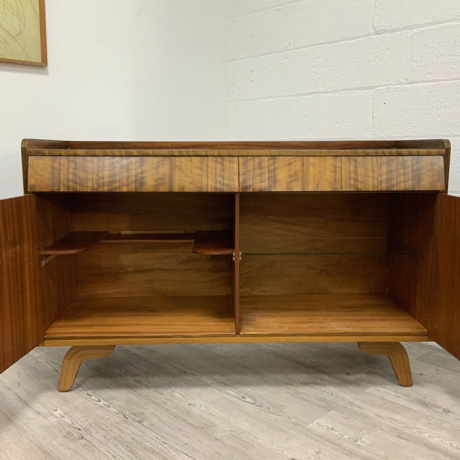 Art Deco Walnut And Bubinga Sideboard Designed By David Joel photo buy