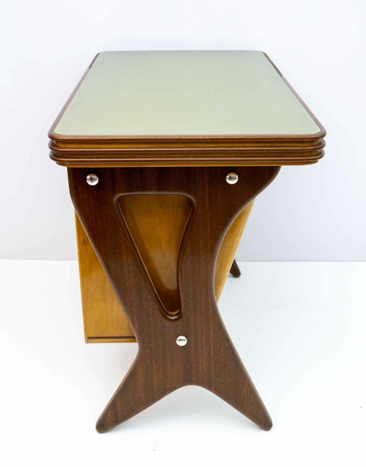 Osvaldo Borsani Mid Century Modern Italian Shop Counter Cash Desk, 1950s photo vinterior