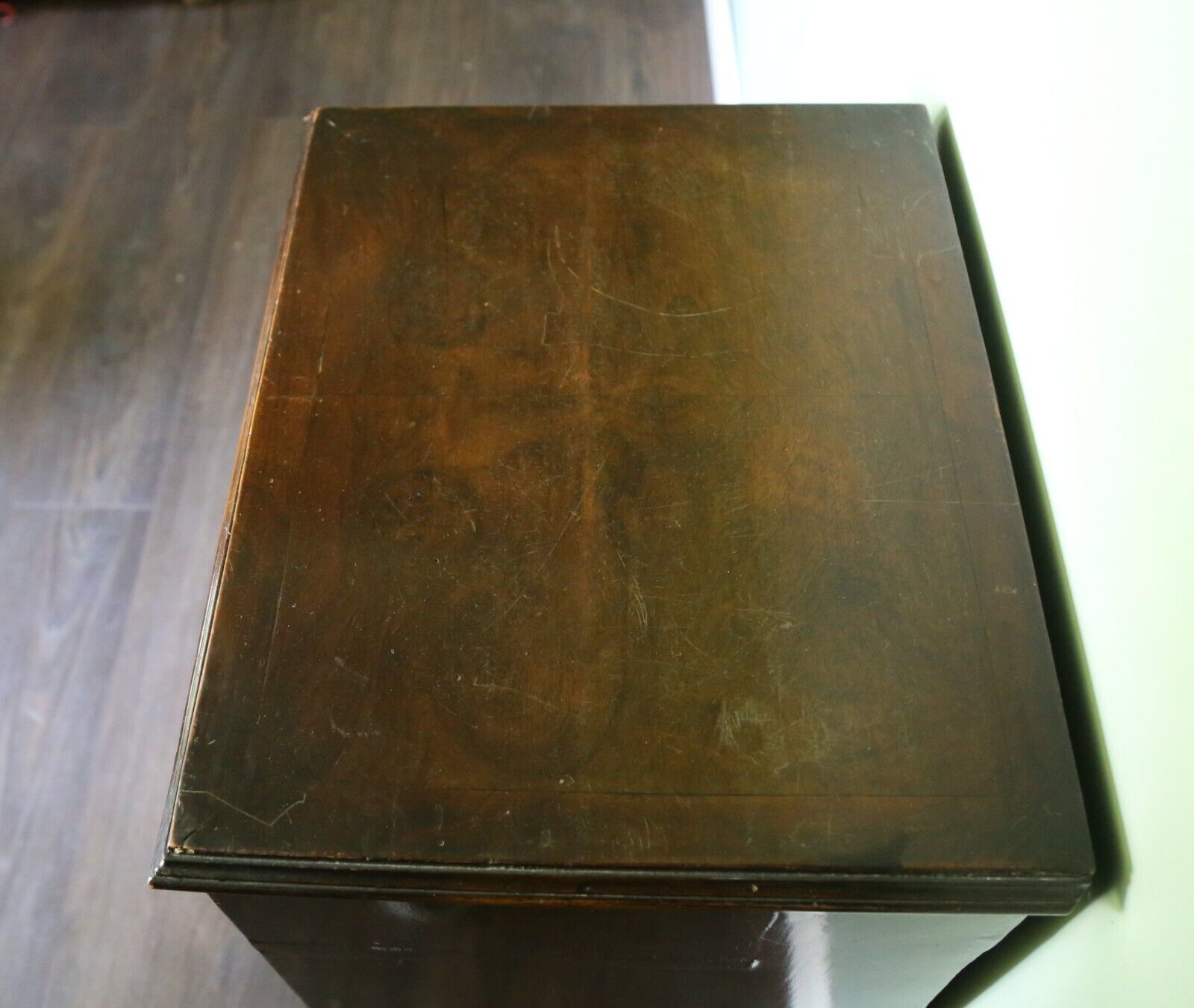 Chest Of Drawers Mahogany And Crossbanded Bachelors Chest photo buy