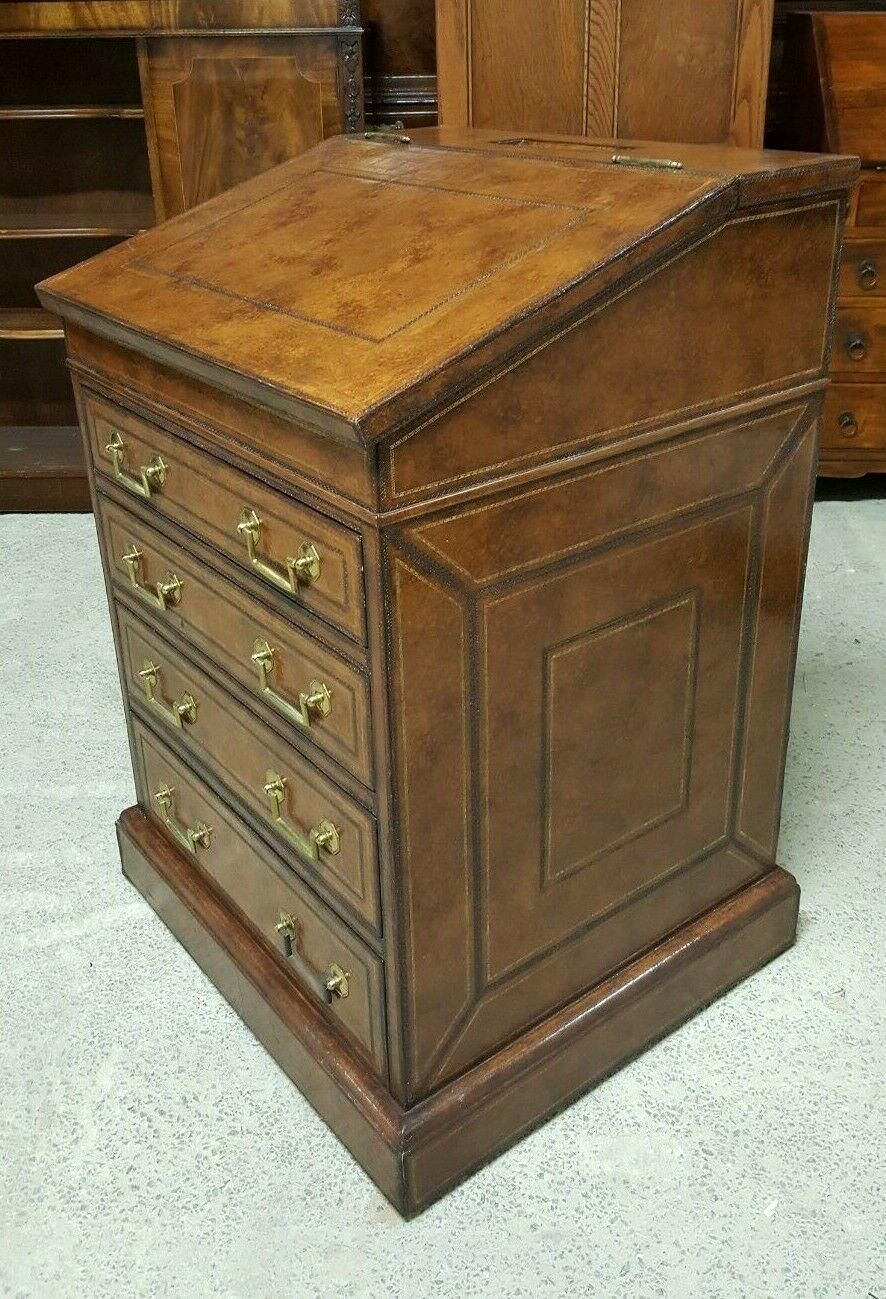 Maitland Smith Leather Davenport Desk photo furniture