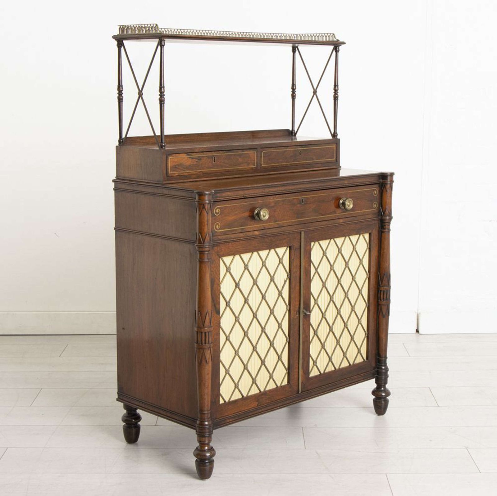 Regency Rosewood Secretaire Chiffonier 1810 photo furniture