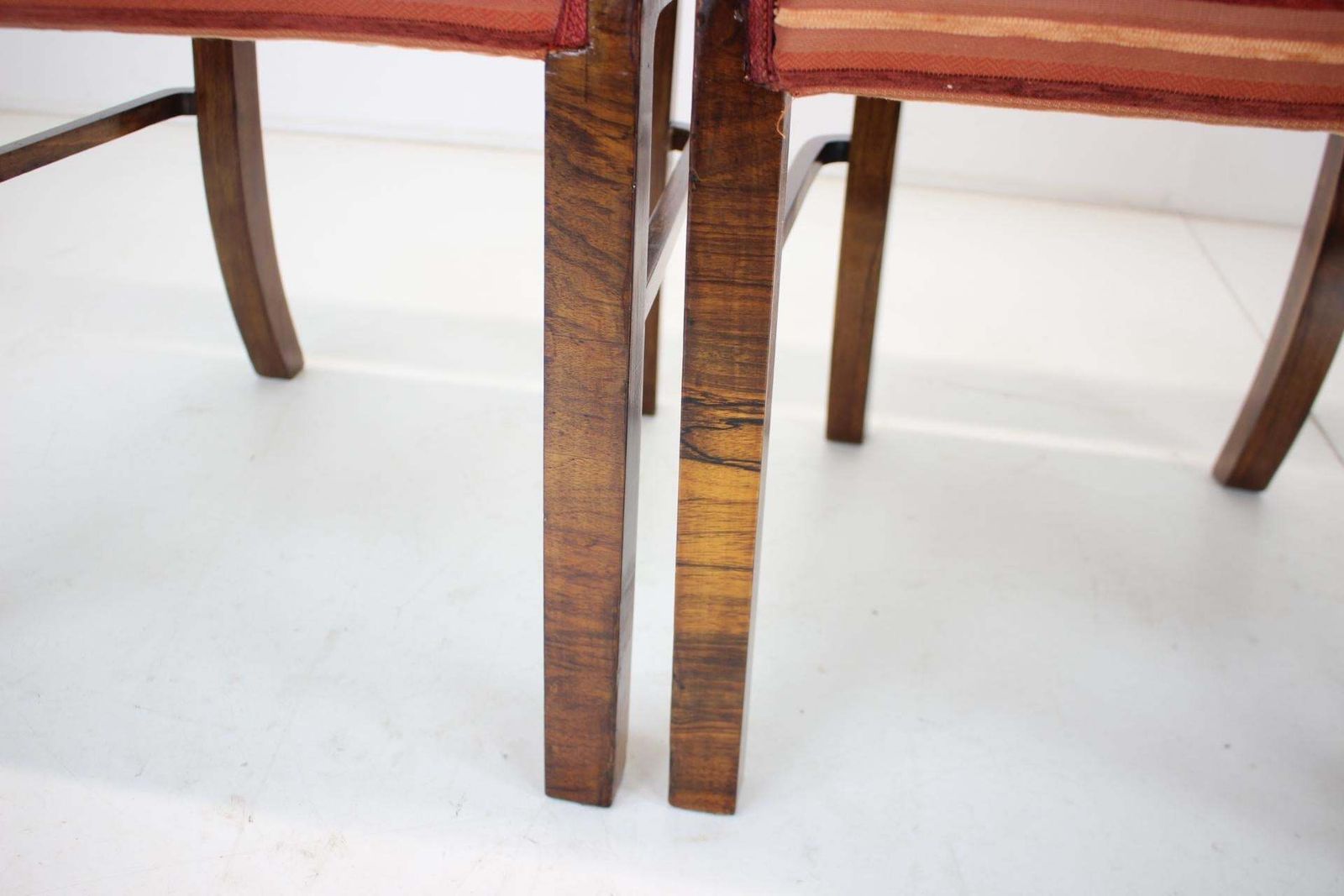 1930s Set Of 4 Art Deco Dining Chairs, Czechoslovakia photo vinterior