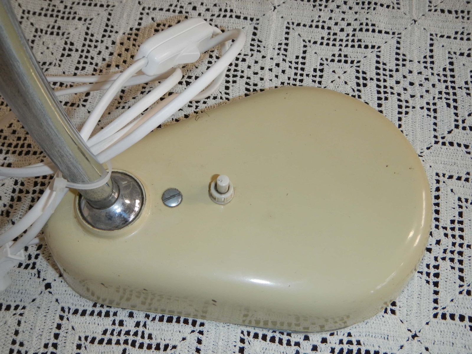 Italian Table Lamp, 1950s, Vintage photo Lighting