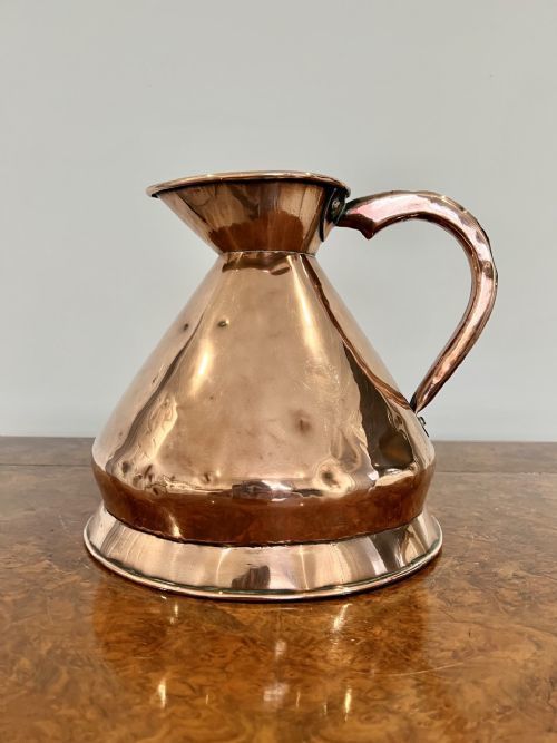 Quality George III Loftus Of Oxford Street London Copper Jug