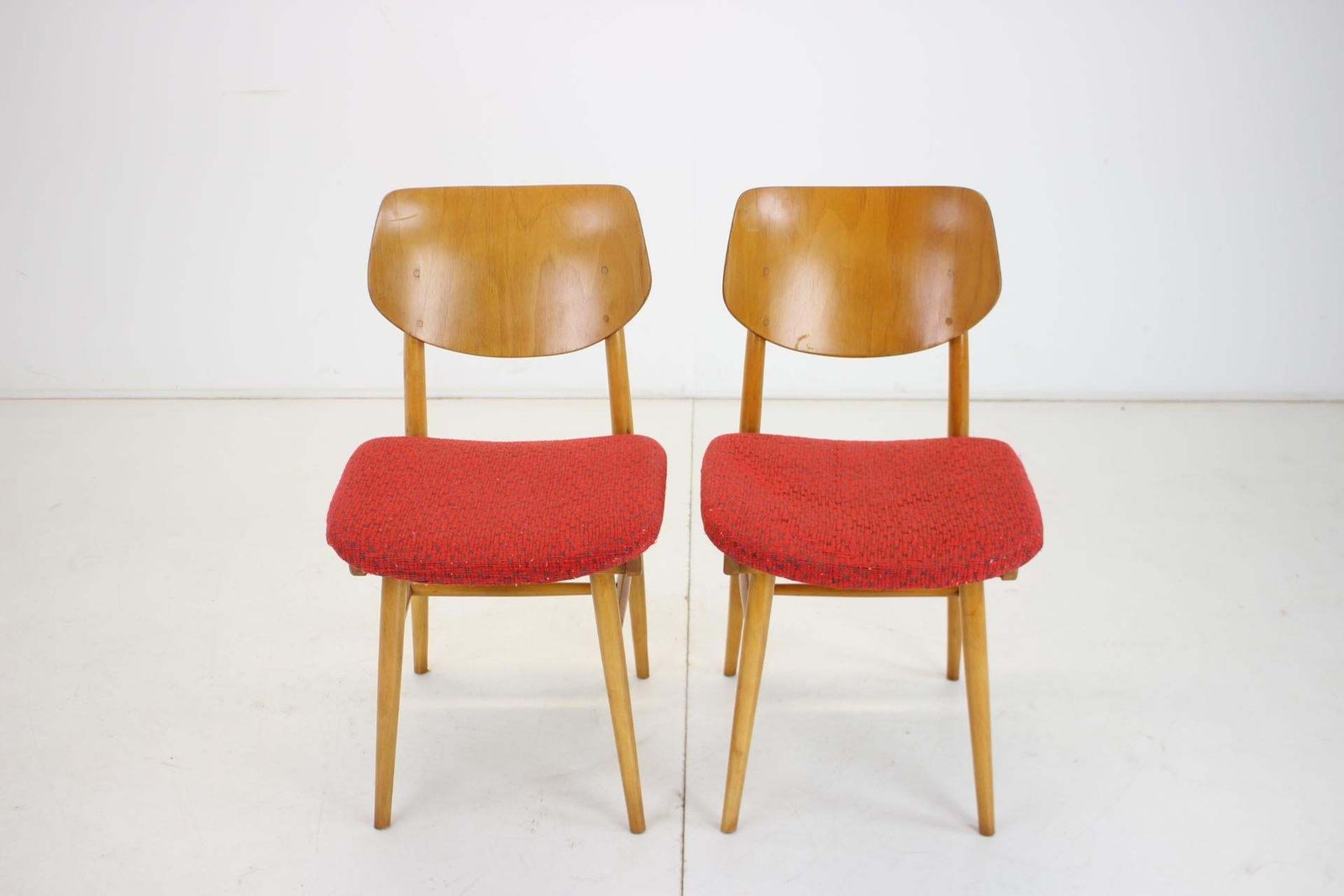 Pair Of Chairs By Ton, 1965 Czechoslovakia photo furniture
