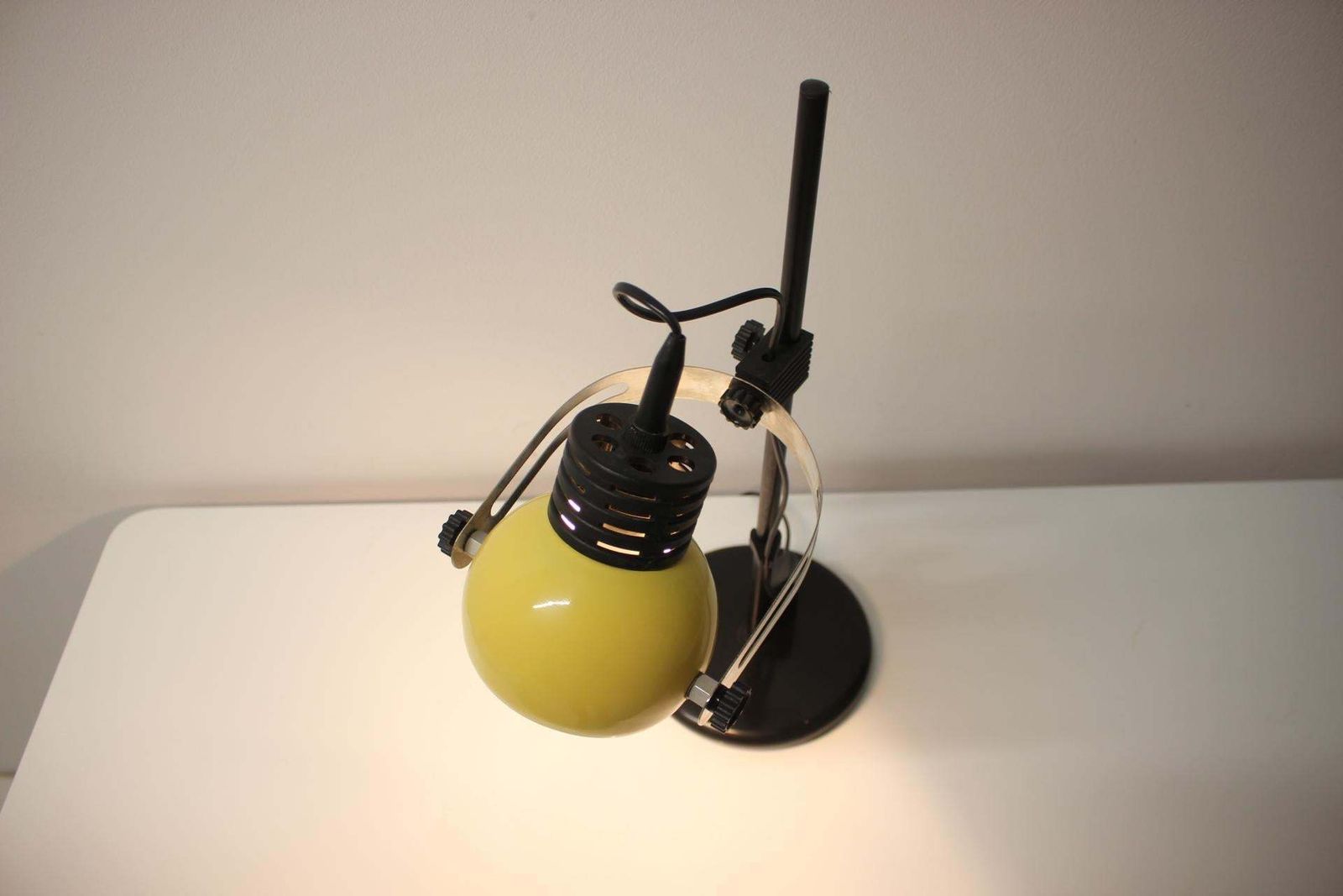 Lighting Adjustable Mid Century Table Lamp, Czechoslovakia, 1970's photo