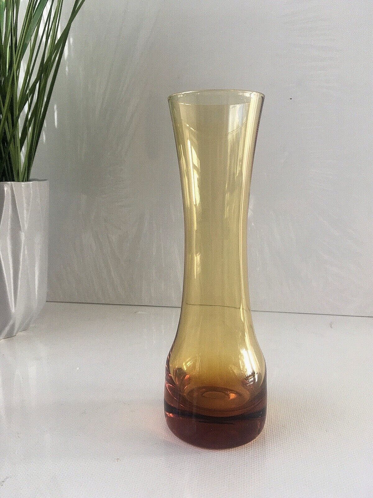 Retro 60's 70's Scandinavian Glass Vase Swedish Aseda Sea Glasbruk Kosta Boda photo furniture