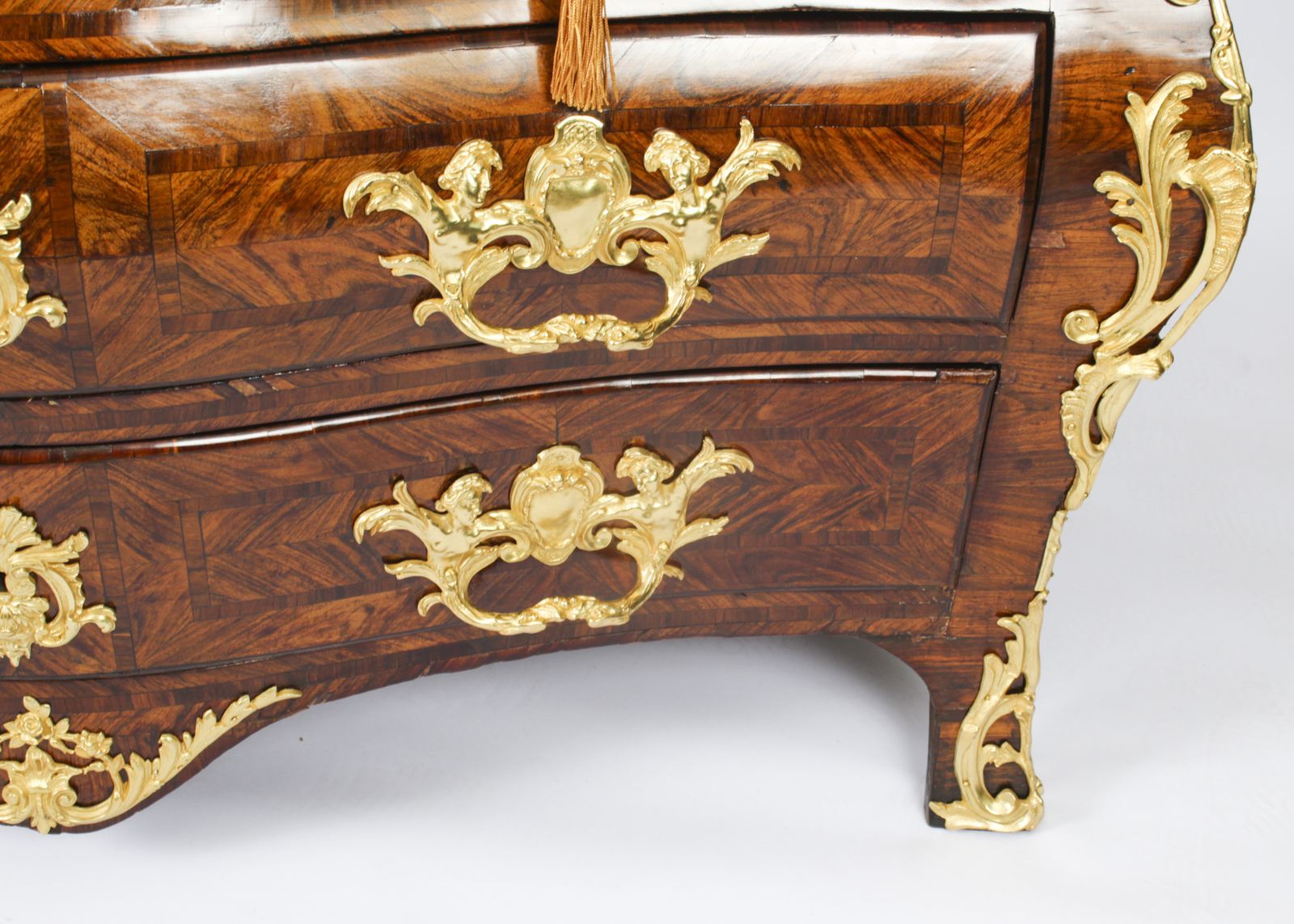 photo buy Antique French Régence Kingwood Ormolu Mounted Commode Circa 1720 18th C