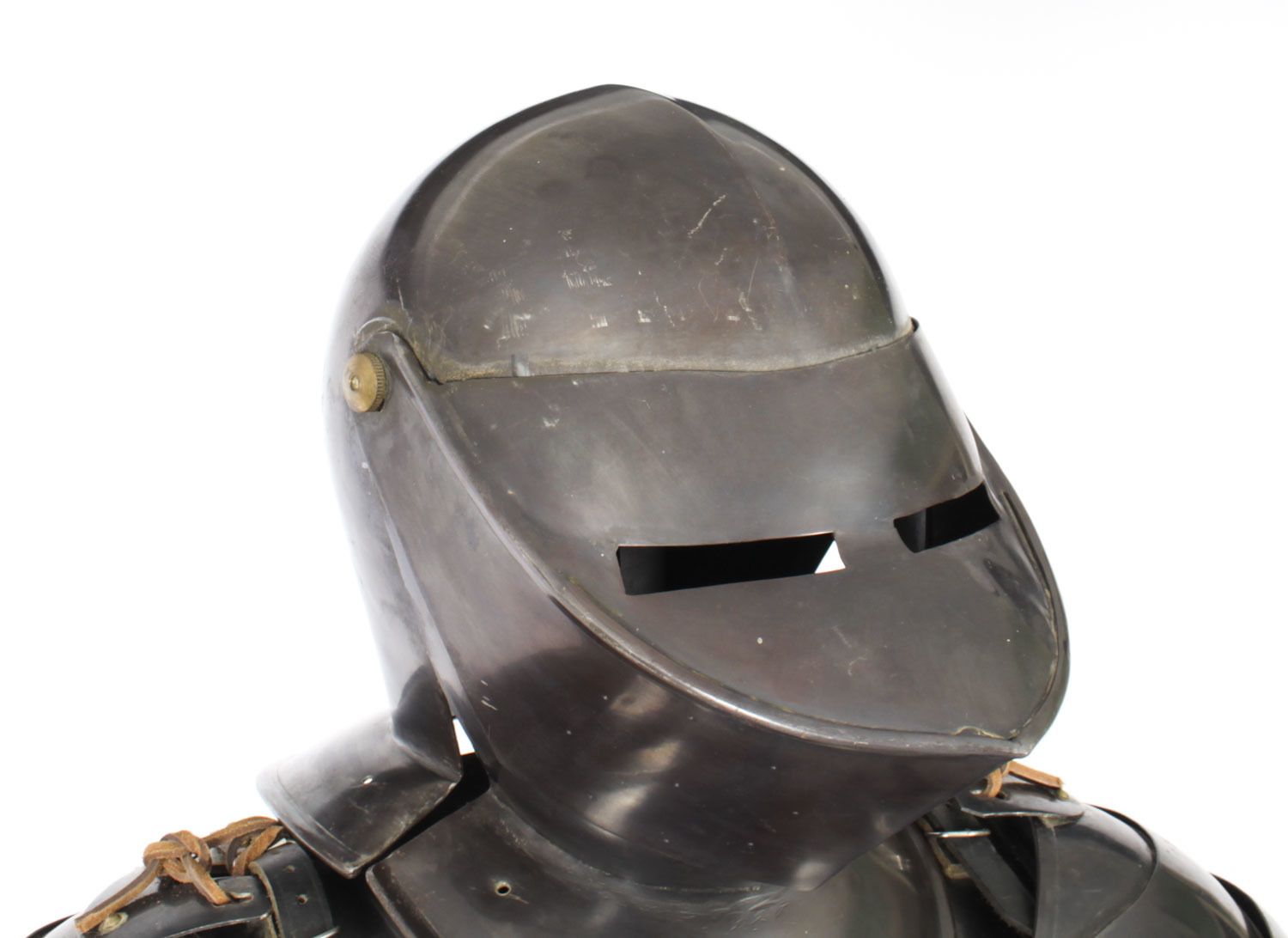 Vintage 16th C Style Complete Suit Of Armour   Castell Gyrn 20th Century photo buy
