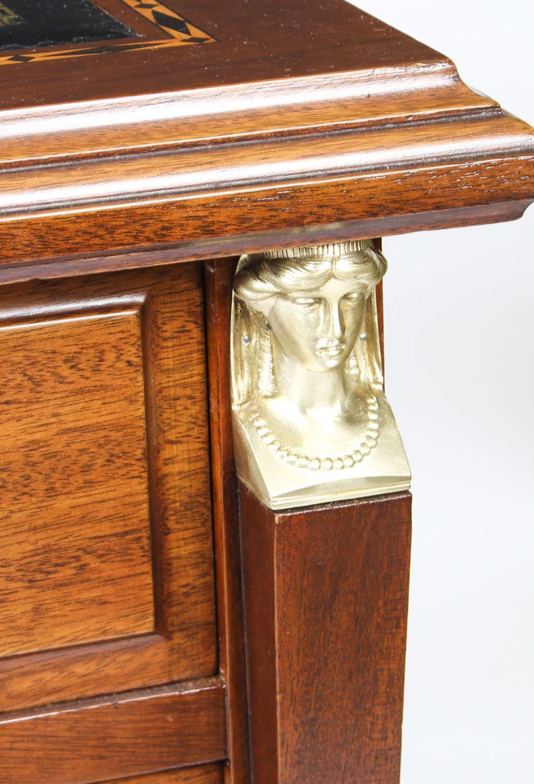 photo furniture Antique French Empire Revival Ormolu Mounted Desk C1880 19th Century