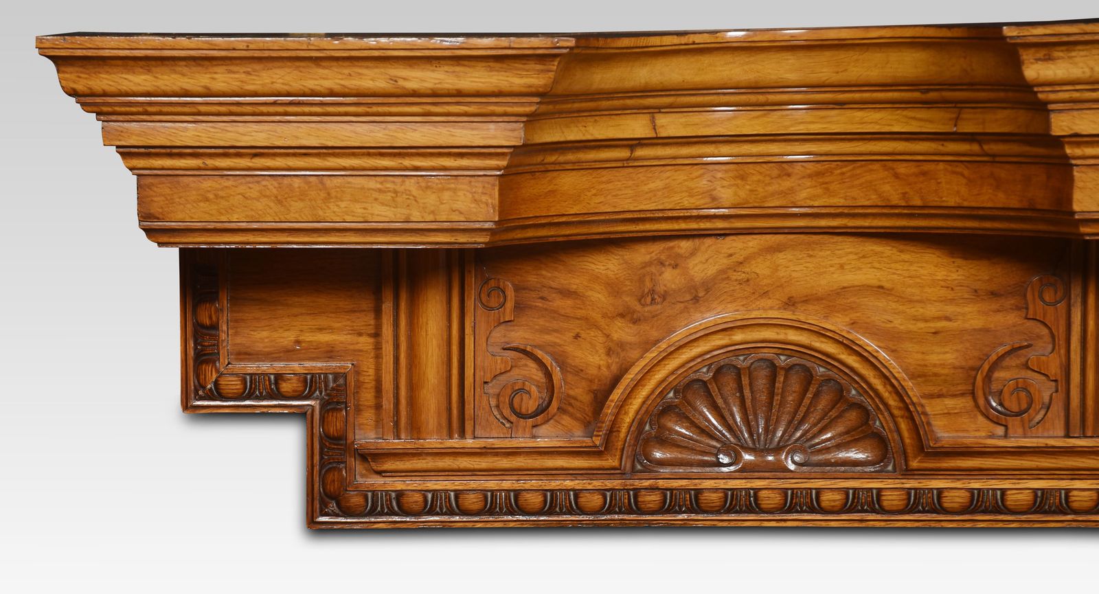Pollard Oak Overdoor Pediment photo furniture